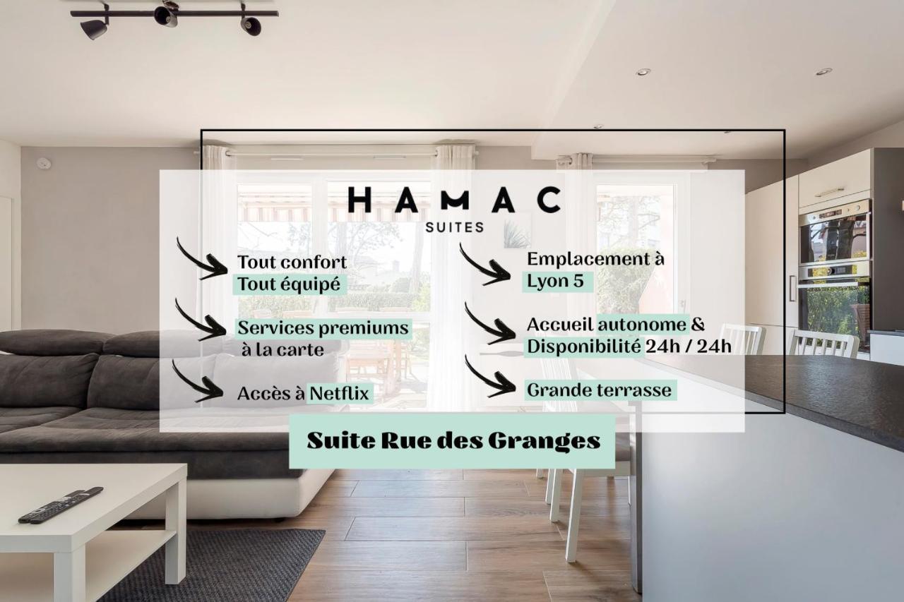 Suite Granges En Rez-De-Jardin Pour 4 Voyageurs Lyon Dış mekan fotoğraf